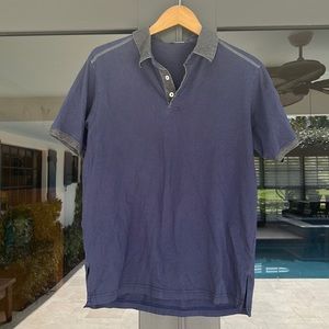 Fiorelli Contrast Trim Polo Shirt Size Large